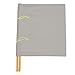 Aves-24 Windschutz 8m x 80cm für Strand Garten See Meer SICHTSCHUTZ Wind Zaun Schutz Blickschutz Camping (51. Einfarbig Grau)