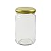 Price comparison product image Wares of Knutsford 1lb Jam Jars x 24 Pack with Gold Lids. Preserving Jar for Jam, Honey, Curds