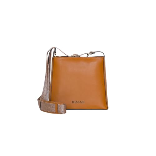 Anti-theft Crossbody: Made of Premium Vegan Cactus Leather, Sleek and Fashionable, Medium Size