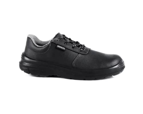 SAPATO DE SEGURANÇA BRACOL 4032RTAS6600LL COURO PRETO BICO DE PLÁSTICO C.A 43696 Tamanho:42