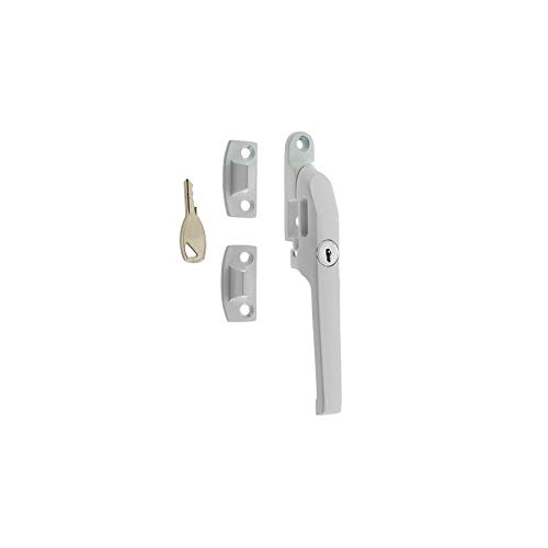 Image of 2 x Modern Locking White Window Fastener JW78LWH