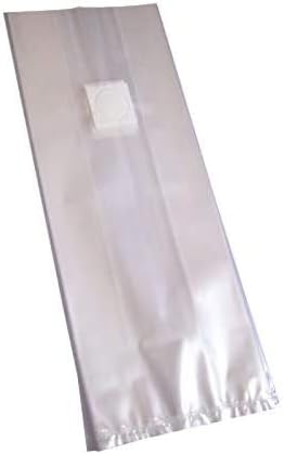 Myco Mushroom Grow Bag - Large Size 8" X 5" X 19", 0.5 Micron Filter, 3 Mil Polypropylene, Autoclavable
