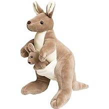 Kangaroo Plush Pillow, Mum Kangaroo Soft Pillow