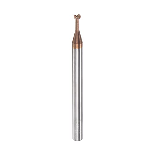 Harfington HTA221011HH1501 T Slot End Mill Milling Cutter 3Mm Cutting 1Mm Depth 4Mm Shank Solid Carbide Titanium Coated 4 Flutes cover