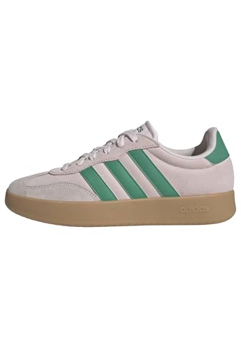 adidas Mujer BARREDA Shoes, Almost Pink/Semi Court Green/Ice Purple, 38 2/3 EU