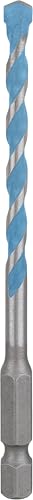 Bosch 10x Expert HEX-9 Multi Construction Drill Bit (for Concrete, Soft Ceramic Tiles, Ø 5,50 mm, Professional Accessory Impact Drill/Driver, Drill Drivers)