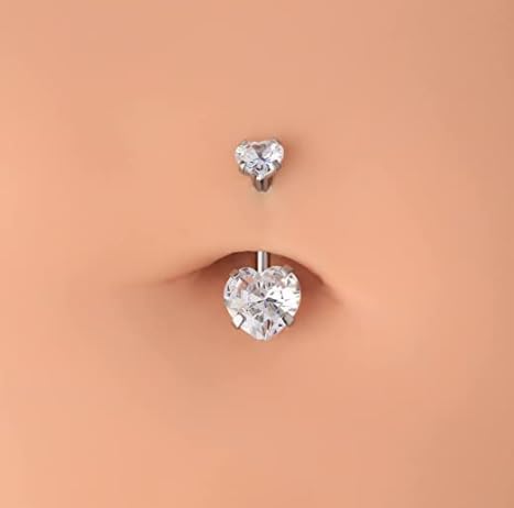 VCMART Belly Button Ring Short Bar Belly Ring Short Belly Button Rings Surgical Steel 6mm Belly Rings for Women Small Belly Button Piercing Navel Rings Piercing Jewelry - Image 4