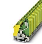 UK 3-Return-PE, Ground Terminal Block with Screw Connection, Cross Section: 0.2-2.5 mm², AWG: 24-12, Width: 5.2 mm, Color: (2 Items)