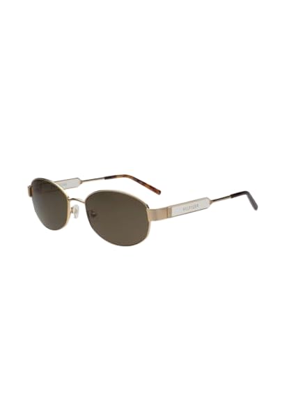 tommy hilfiger Women's Oval Gold-Havana Sunglasses TH2678 C5-picture-10