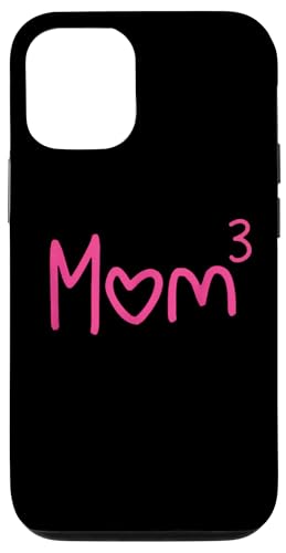 Mom Of Three Kids 3 Mother Day Third �V���� �Ԃ���� �}�} �}�} �X�}�z�P�[�X iPhone 12/12 Pro �p