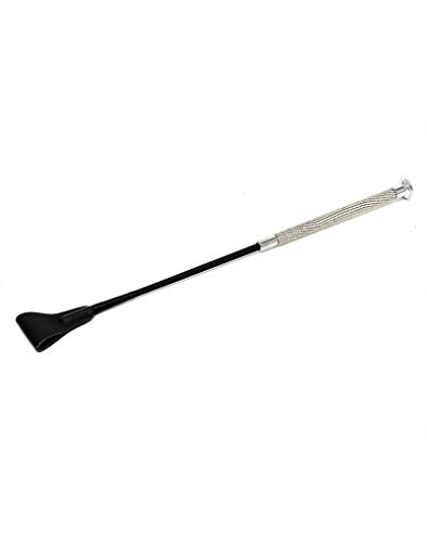 rimba Sex Gerte 50 cm leer zwart-zilver - Afbeelding 3