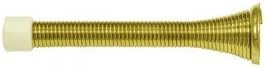 Box of 20-3-3/4" Polished Brass Heavy Duty- Spring Door Stops