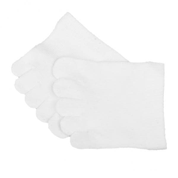 ECOMISTIQ®4xPair Unisex Five Fingers Half Toe Socks Sports Toes Protection White|Clothing Shoes & Accessories|Mens Clothing|Socks-image-1