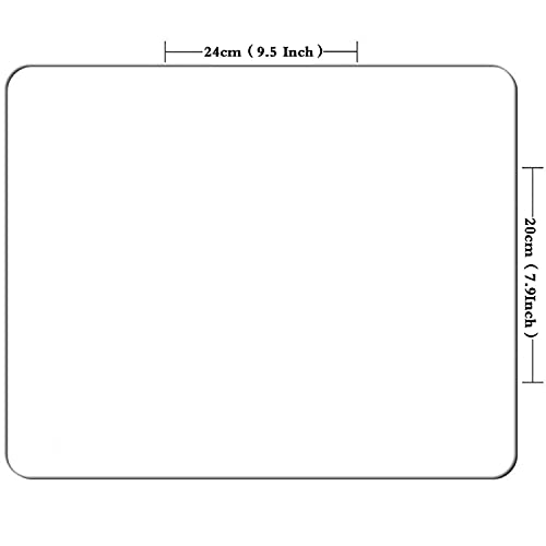 Bright Blue Gold Marble Mouse Pad, Gaming Mouse Mat With Custom Design, Square Waterproof Mouse Pad Non-Slip Rubber Base Mousepads For Office Home Laptop Travel, 9.5"X7.9"X0.12" Inch #TOP3