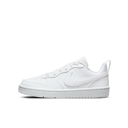 Nike Mixte Enfant Court Borough Low Recraft (GS) Fashion-Sneakers, White, 38 EU
