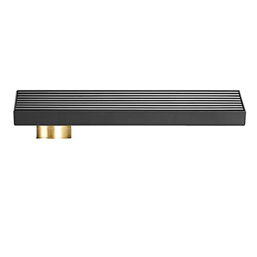 Caniveau de douche en acier inoxydable 304 rectangulaire avec siphon de sol