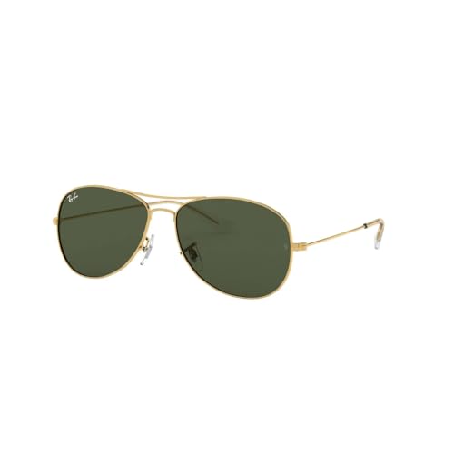 Ray-Ban RB 3362 001 Gold Metal Aviator Sunglasses Green Gradient Lens