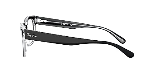 Image of Ray-Ban Men Clear Lens Square Frames - 0RX5388