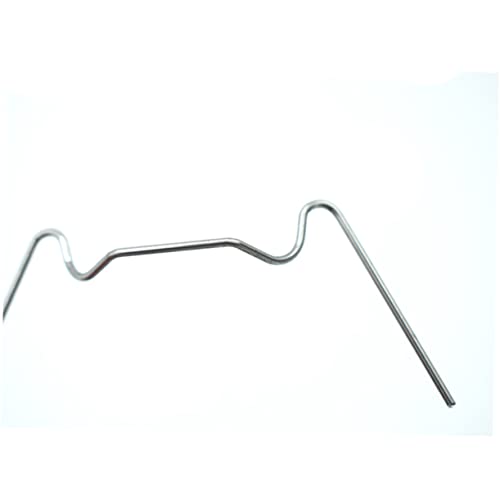 Clavos de jardín en forma de W 100 piezas de acero inoxidable para fijación exterior miniatura 7