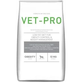 Vet-Pro Obesity Control Dry Dog Food, 12 kg