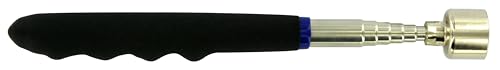 TIVOLY - Tige Magnétique Télescopique L78cm - Outil de Ramassage des Pièces Métalliques Lourdes en Accès Difficile - Aimant Puissant - Poignée...