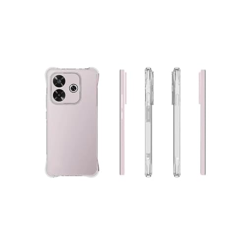 Image of Back Cover case for [Redmi Note 14 5G] Transparent Boom Back Cover Case for [Redmi Note 14 5G] TPU BumB - Transparent