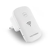 📶 Este repetidor de señal wifi amplía la cobertura de WIFI existente para repartir conexiones inalámbricas y cableadas. El expandidor de wifi tiene alcance en todos las rincones de su casa. Wifi para toda la casa sin cortes para jugar y ver TV.