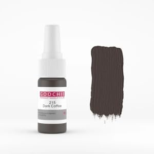 Goochie Grey Coffee EU standard micro pigment cosmetic Tattoo Ink permanent makeup Eyebrow Color pigment micropigmentation 15ml - 216-image-37