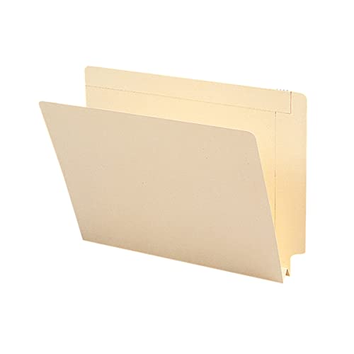 Chemises à soufflet 3,8 cm format lettre en manille naturelle boîte de 50