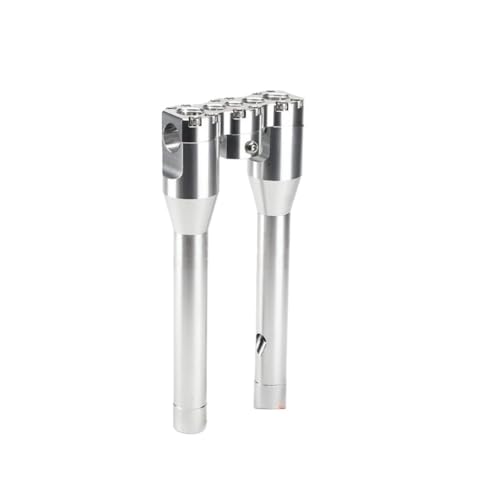 Abrazaderas 38 mm soporte manillar Dyna kit extensión regulable elevación custom de 6" a 12" 1