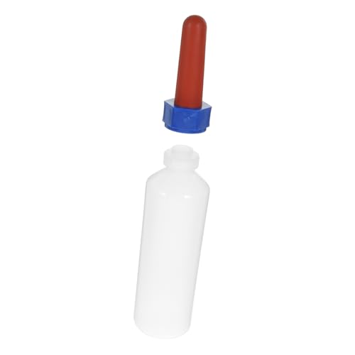 PartyKindom Biberón De 500 Ml Para Leche De Vaca Tetina De Silicona Engrosada y Diseño Para Terneros