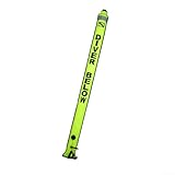 Boya marcador de buceo con tira reflectante, fácil de transportar y desplegar (verde)