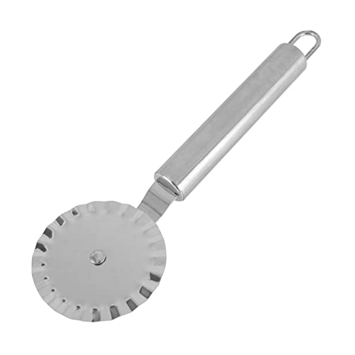OFFSCH Pastry Cutter Stainless Steel Wheel for Ravioli Pizza and Crusts Versatile Food Slice Tool for Home Baking and Kitchen Use
