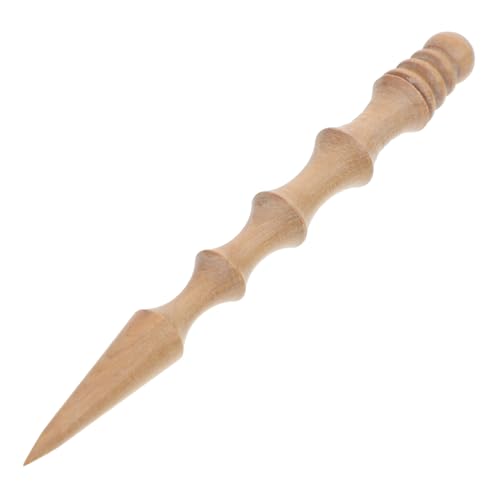 KOMBIUDA 1 Pc Lápiz De Acupuntura Para Pies Pluma De Masaje Pluma De Acupuntura Bolígrafo Para Pie Herramienta De Masaje De Cuello Profundo Herramientas Físicas Masajeador De Pies De Madera