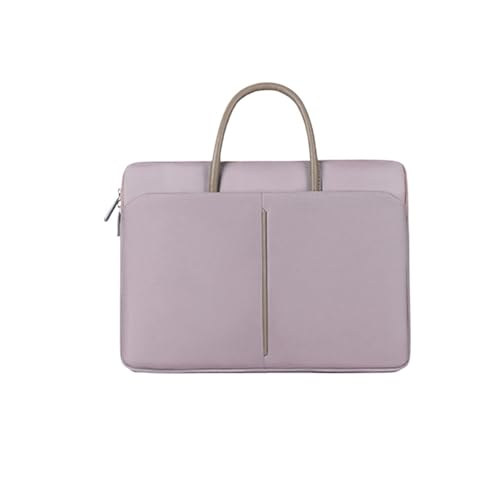 Sac ordinateur portable rose en tissu Oxford élégant et mince taille moyenne