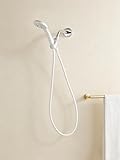 White Handheld Showerhead with 60