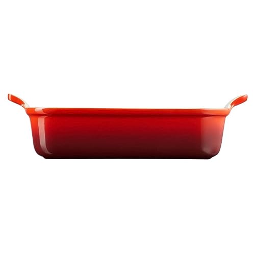LE CREUSET Travessa Retangular 26cm - Heritage, Vermelho, Cerâmica