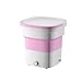 pralka kempingowa Draagbare Mini Wasmachine Lichtgewicht Opvouwbare Emmer Opvouwbare Wasmachine Voor Camping Reizen Capaciteit 1.8kg przenośna pralka