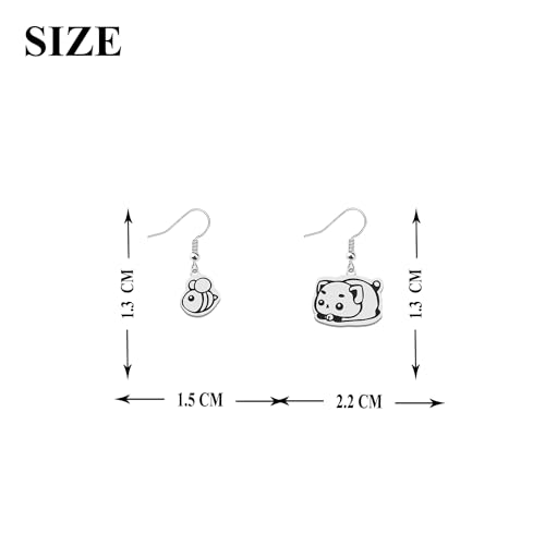 OKEYCH Cartoon Inspired Gift Cartoon Earrings C-artoon Lover Jewelry C-artoon Merch2