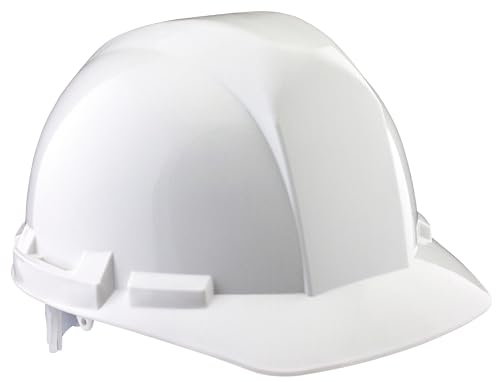 SAS Safety 7160-45 Hard Hat with 6-Point Ratchet, White