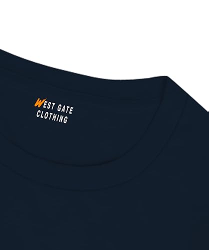 Image of West Gate Clothing Plus Size Cotton T-Shirt for Men | XL, 2XL, 3XL, 4XL, 5XL | Black, Red, White, Blue, Grey Melange | Mens Combo