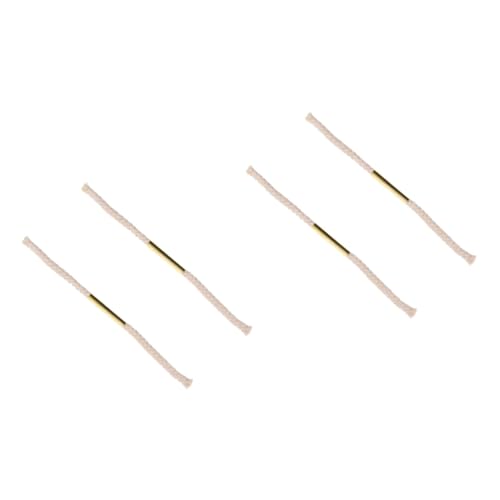 ibasenice 2sets Cord Outdoor Camping Ropes Survival Wick Long Burning Windproof Fire Starters 2pcs*2