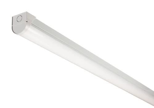 Image of Knightsbridge 230V 5ft 22/41W CCT Adjustable Batten, White