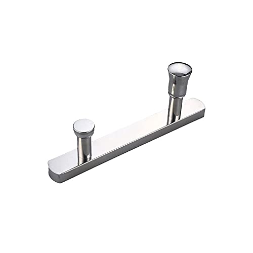 Poignée douche inox SUS304 poli miroir poignée de porte en verre design brillant