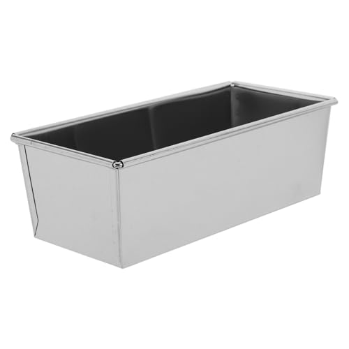 Milisten Moule à Toast en Acier Inoxydable 18Cm pour Cuisson Polyvalente de Petits Pains et Desserts Usage Ménager et Commercial