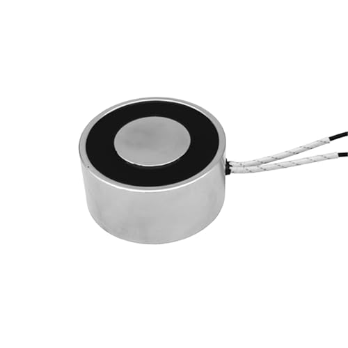 Électro-aimant Dc 24v de haute précision H8040 force 200Kgs à aimantation continue