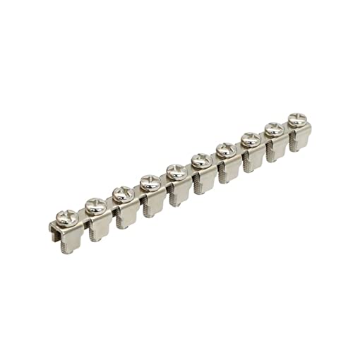 Puente fijo FBI 3-15 de 3 pines para bloques de terminales UIK 35, conector de riel, 10 uds