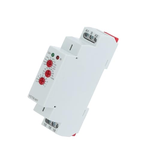 Relais temporisé multifonction programmable rail DIN YCT8-M2
