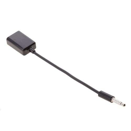 Image of 3.5mm 1 /8 inch Male AUX Audio Plug Jack to USB 2.0 Female Converter Cable Cord