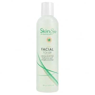 Skin Spa - Face Toner for All Skin Types 8 Oz, Skin Care Daily Facial Toner - Hydrates and Refresh Skin, Non- Alcoholic and Paraben Free Formula